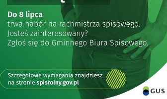 NABÓR KANDYDATÓW NA RACHMISTRZÓW SPISOWYCH