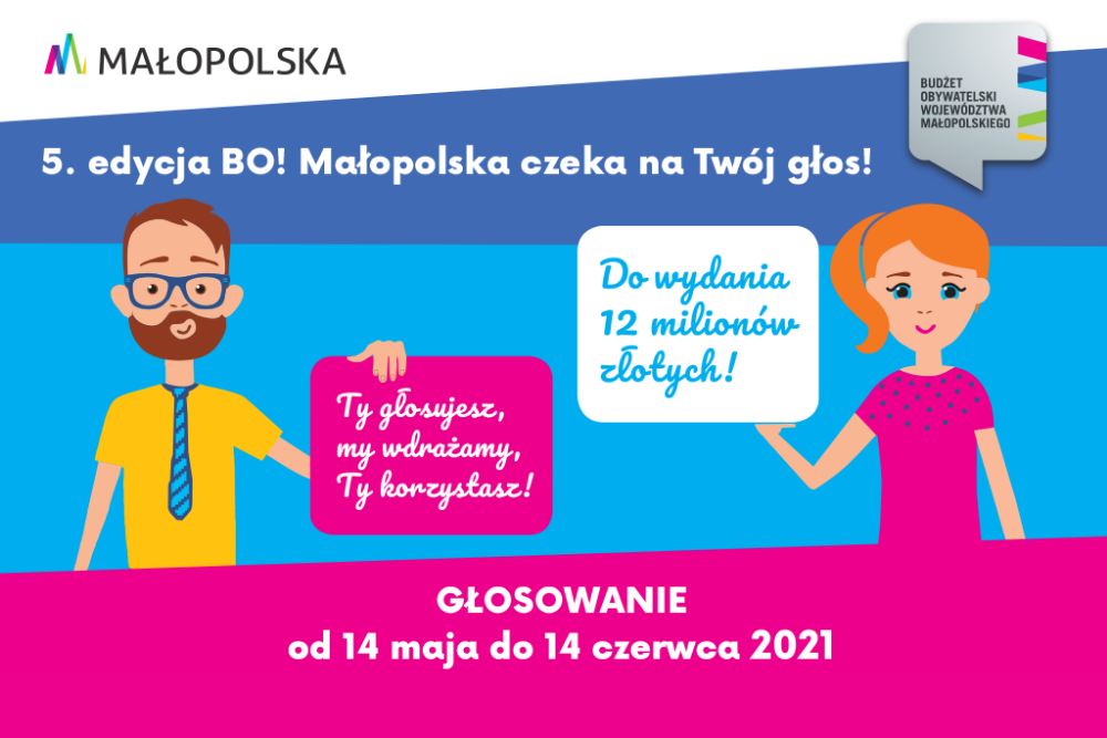 ZAGŁOSUJ W RAMACH BUDŻETU OBYWATELSKIEGO!